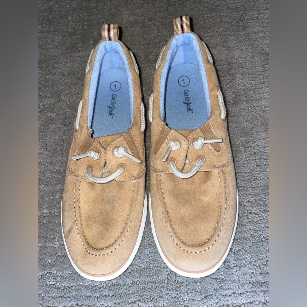 Cat & Jack Tan Dress Shoes for boys
